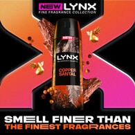 Lynx Fine Fragrance Premium Bodyspray Copper Santal 150ml