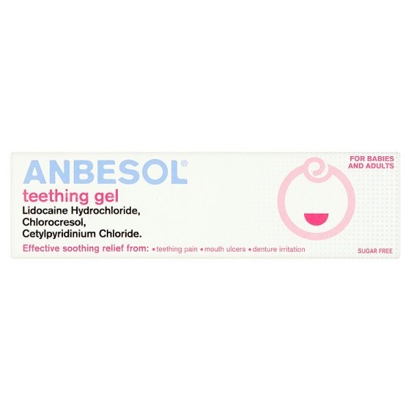 Anbesol teething gel sales tesco