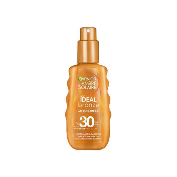 Garnier Ambre Solaire Bronze Milk In Spray Spf 30 150ml