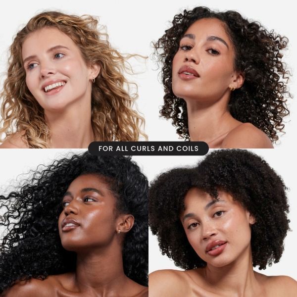 TT LARGE DETANGLER CURLY COILY PURPLE