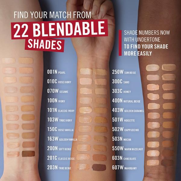 Rimmel Match Perfection Foundation 203N True Beige SPF20
