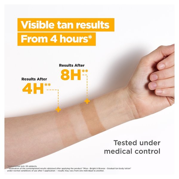 Mixa Niacinamide Bright & Bronze Gradual Tan 250ml