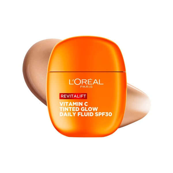 L'Oréal Paris Revitalift Clinical Vitamin C Tinted Glow Daily Fluid SPF30 + Vitamin E, 40ml