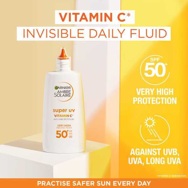 Ambre Solaire Super Uv Face Fluid Vitamic C