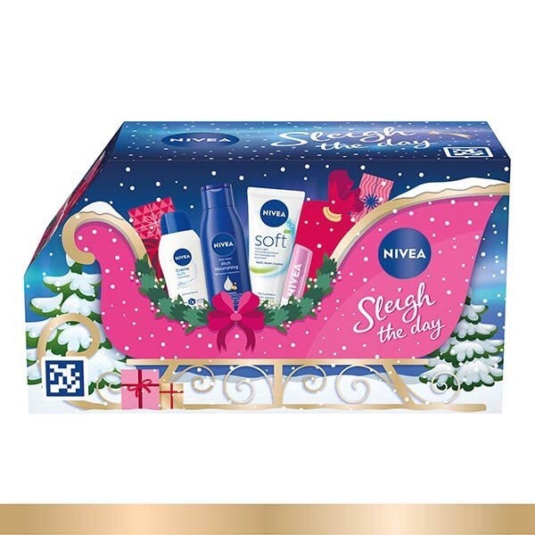 Nivea Pamper Van Sleigh Mini Christmas Gift Set