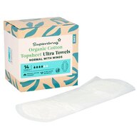 Superdrug Cotton Day Sanitary Towel x14