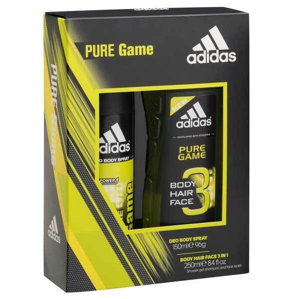 Adidas Pure Game Duo Body Spray & Shower Gel Gift Set