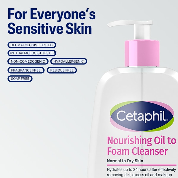 Cetaphil Nourishing Oil To Foam Cleanser 473Ml