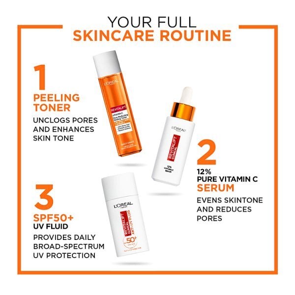 L'Oréal Paris Bright Reveal Vitamin C Toner, 180ml