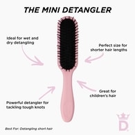 Denman D90 Pink Crush Mini Tangle Tamer Ultra Brush