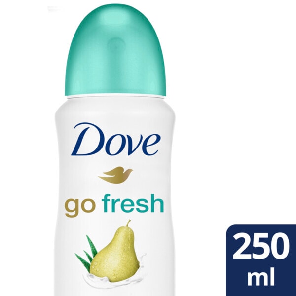 Dove go fresh pear & aloe vera anti-perspirant Aerosol 250ml