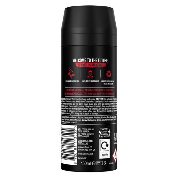 Lynx Sport Arctic Mint & Cooling Spices Recharge bodyspray