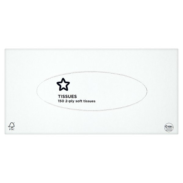 Superdrug Essential Family Tissues 2 Ply