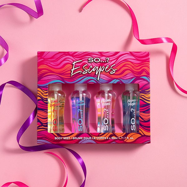 So...?  Escapes Body Mist Gift Set  4 x 50ml