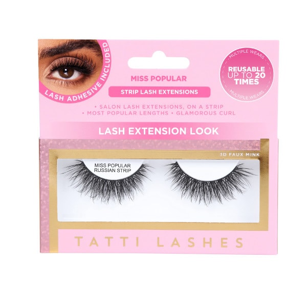 Tatti Lashes 3D Brazilian Silk Hair Lash