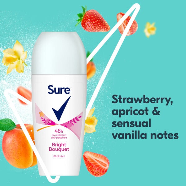 Sure Bright Bouquet Roll On 50Ml