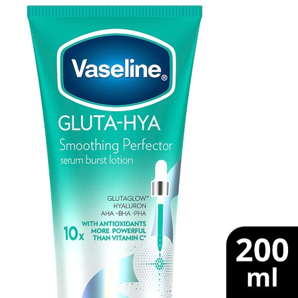 Vaseline Gluta-Hya Smoothing Perfector Serum Burst Lotion 200ml