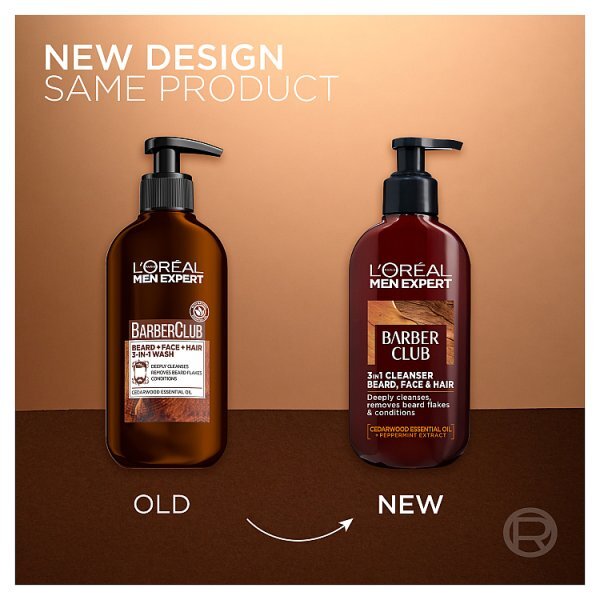 L'Oréal Men Expert Barber Club Beard Face Wash 200ml