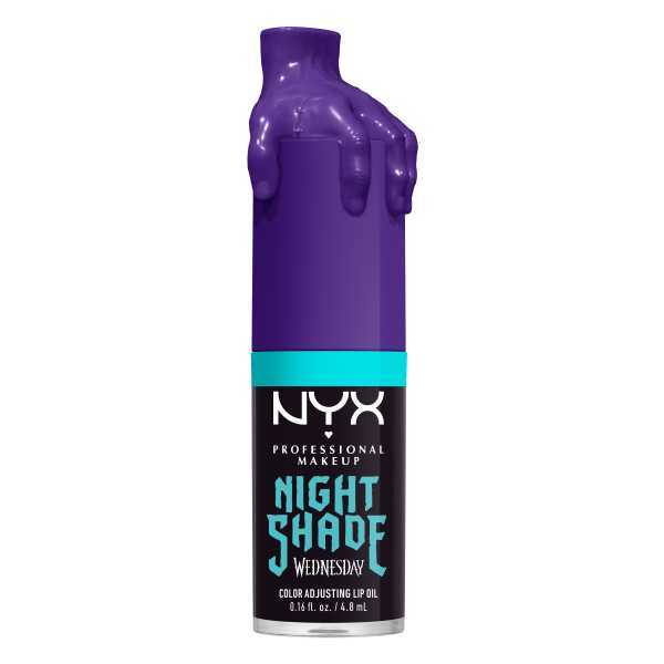 NYX Professional Makeup X Wednesday Mystery Lip Oil Nightshade