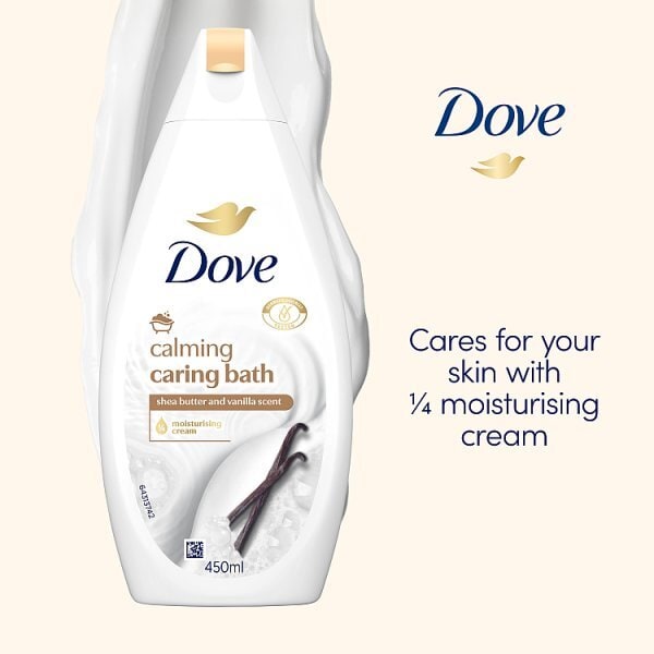 Dove Calming Shea Butter & Vanilla Bath Soak 450ml
