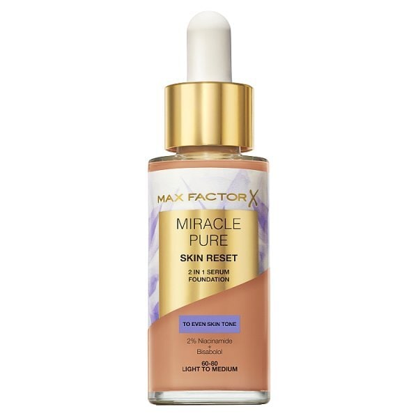 Miracle Pure Skin Reset Serum Foundation Light To Medium 30Ml