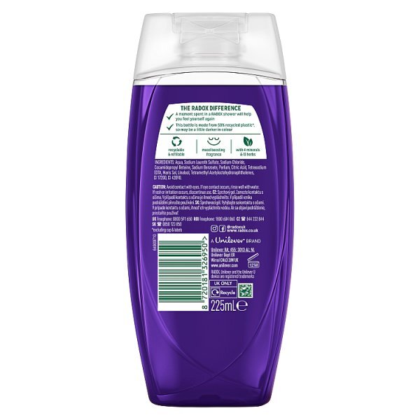 DNR Radox Mineral Therapy Feel Relaxed Shower Gel 225 ml