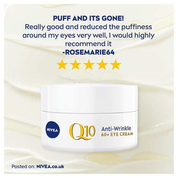 DNR NIVEA Q10 60+ Anti-Wrinkle & Anti-Puffiness Eye Cream 20ml
