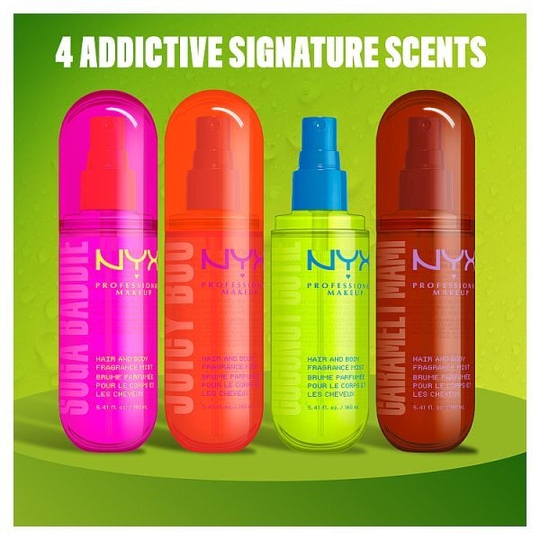 NYX Professional Makeup Fat Oil Body Fragrance Mist Juicy Boo 80ml