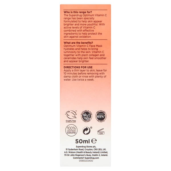 Optmimum Vitamin C Mask 50ml