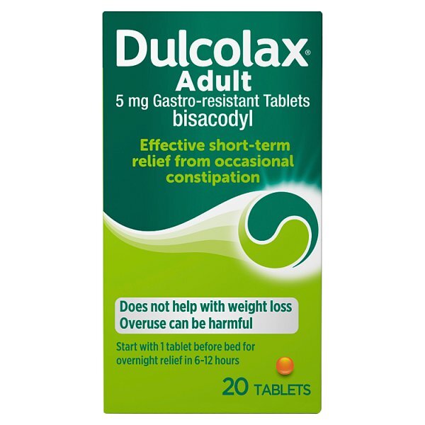 Dulcolax Adult Tablets X 20