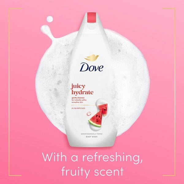 Dove Juicy Hydrate Body Wash 450Ml