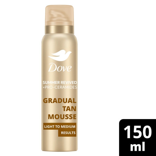 Dove Summer Revived Light to Medium Gradual Tanning Mousse 150&nbsp;ml
