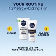 Nivea Men Sensitive Moisturiser Spf15 With 0% Alcohol 75Ml