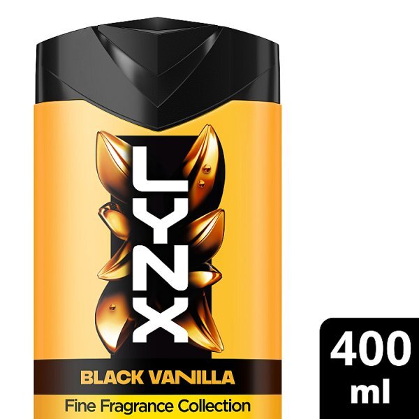 Lynx Fine Fragrance Collection Black Vanilla Premium Body Wash 400 ml