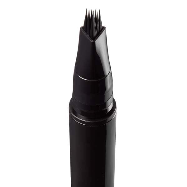 Trouble Maker Fluffer Brow Brush Natural Brow Pen Soft Black