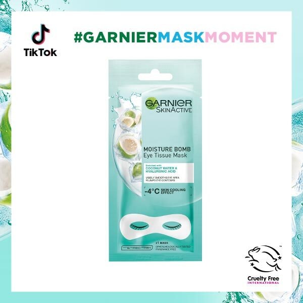 Garnier Eye Sheet Mask Hyaluronic Acid And Coconut Water 6g