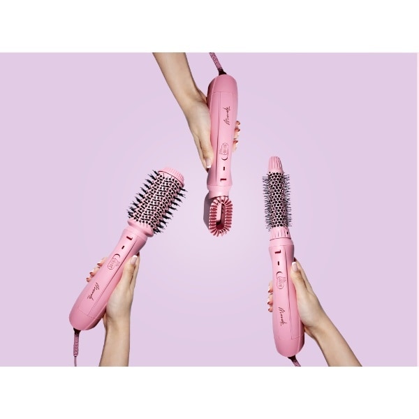 Mermade Hair Interchangeable Blow Dry Brush Pink