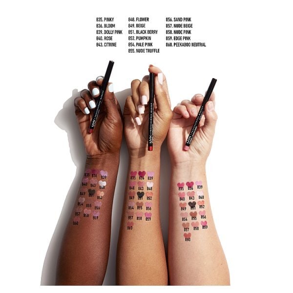 NYX Professional Makeup Slim Lip Pencil Nude Truffle