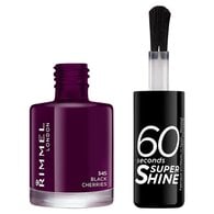 Rimmel Nail Polish  60 Second Black Cherries 8ml