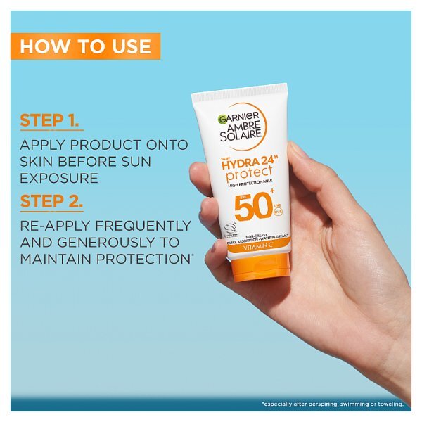 Garnier Ambre Solaire Hydra 24 SPF50+ Mini Lotion