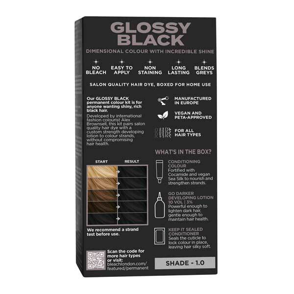 Bleach London Glossy Black Permanent Kit