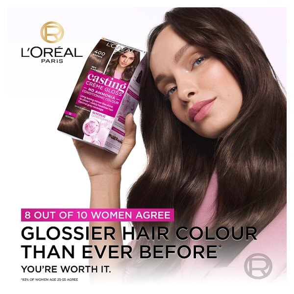 L'Oréal Casting Crème Gloss 323 Dark Chocolate Hair Dye