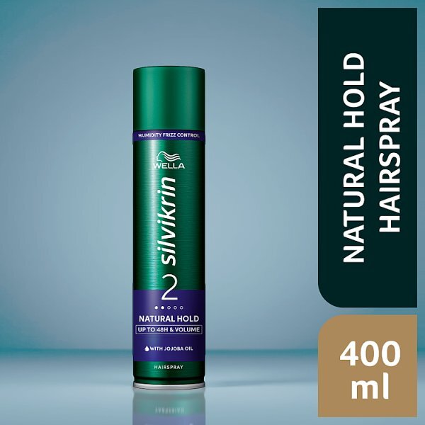 Wella Silvikrin Natural Hold Hairspray, 400 ml
