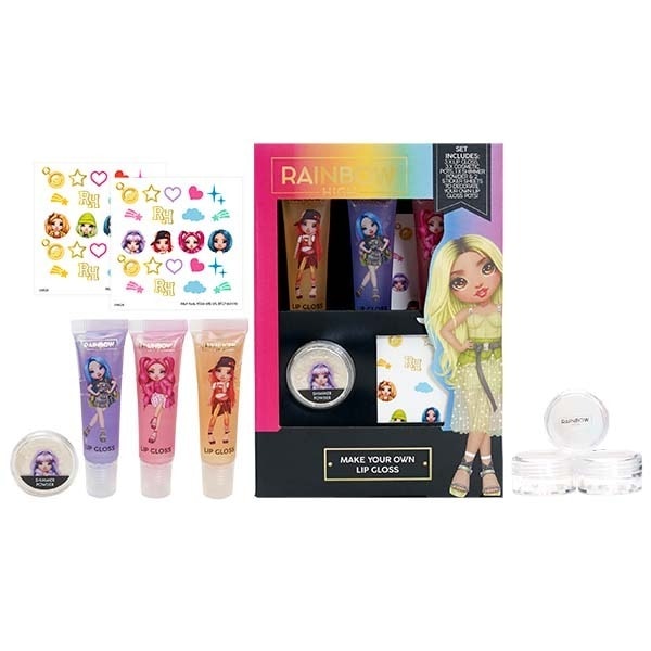 Rainbow High Make Your Own Lip Gloss Set
