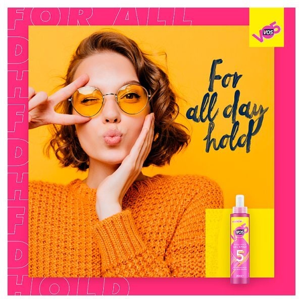 Vo5 Mega Hold Gel Spray 200ml