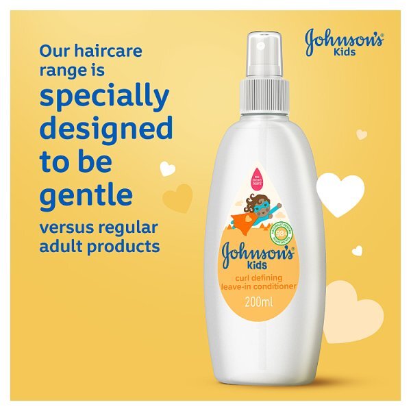 Johnson's  Kids Curl Defining Conditioner Spray 200Ml