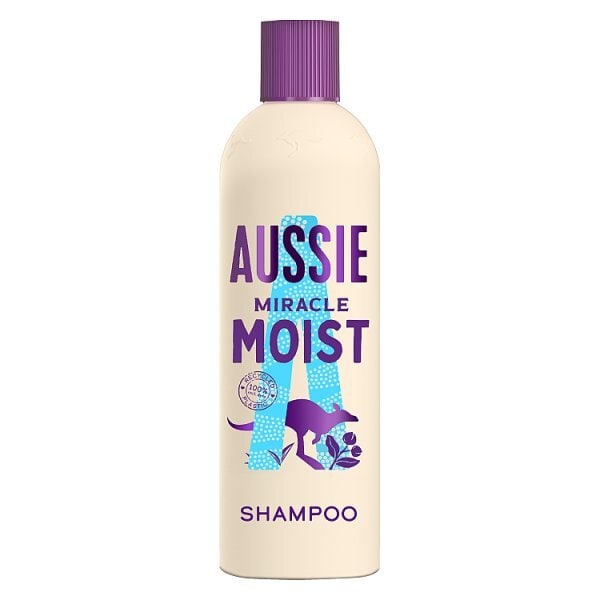 Aussie Shampoo Miracle Moist For Dry and Frizzy Hair 300ml