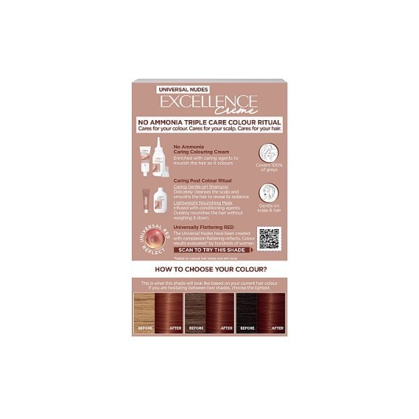 L'Oréal Paris Excellence Universal Nudes Reds 5UR Red