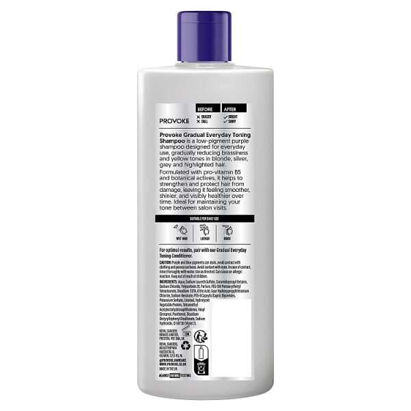 Provoke Gradual Everyday Toning Shampoo 400Ml