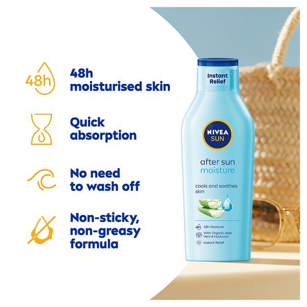 NIVEA SUN After Sun Moisturising Soothing Lotion, 400ml